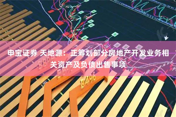 申宝证券 天地源：正筹划部分房地产开发业务相关资产及负债出售事项